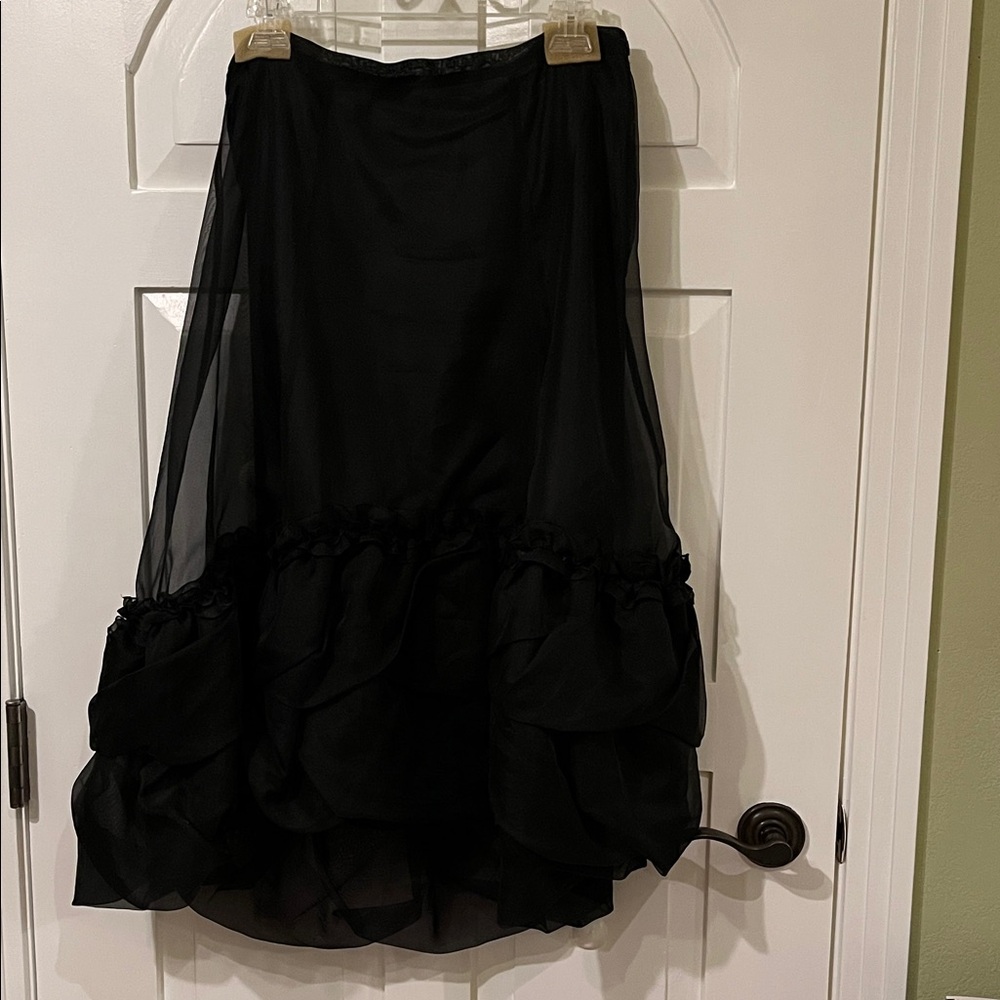 Studio M Black High-Low Skirt